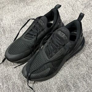 Nike Air Max 270 Triple Black Sneakers